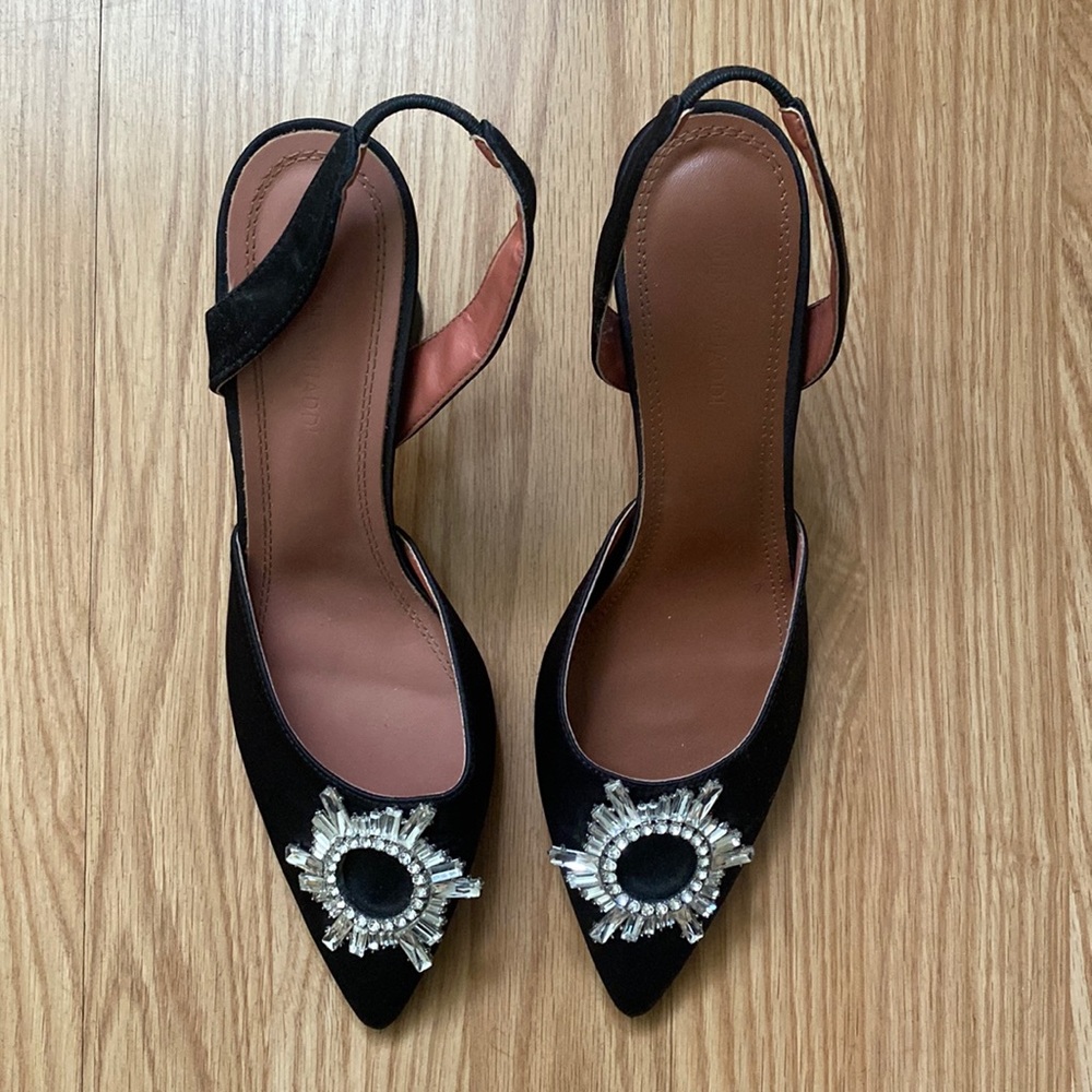 Crystal heels